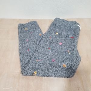 Lou & Grey for Loft Gray Sweatpants Size Extra Small